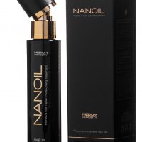 Nanoil for medium porosity hair